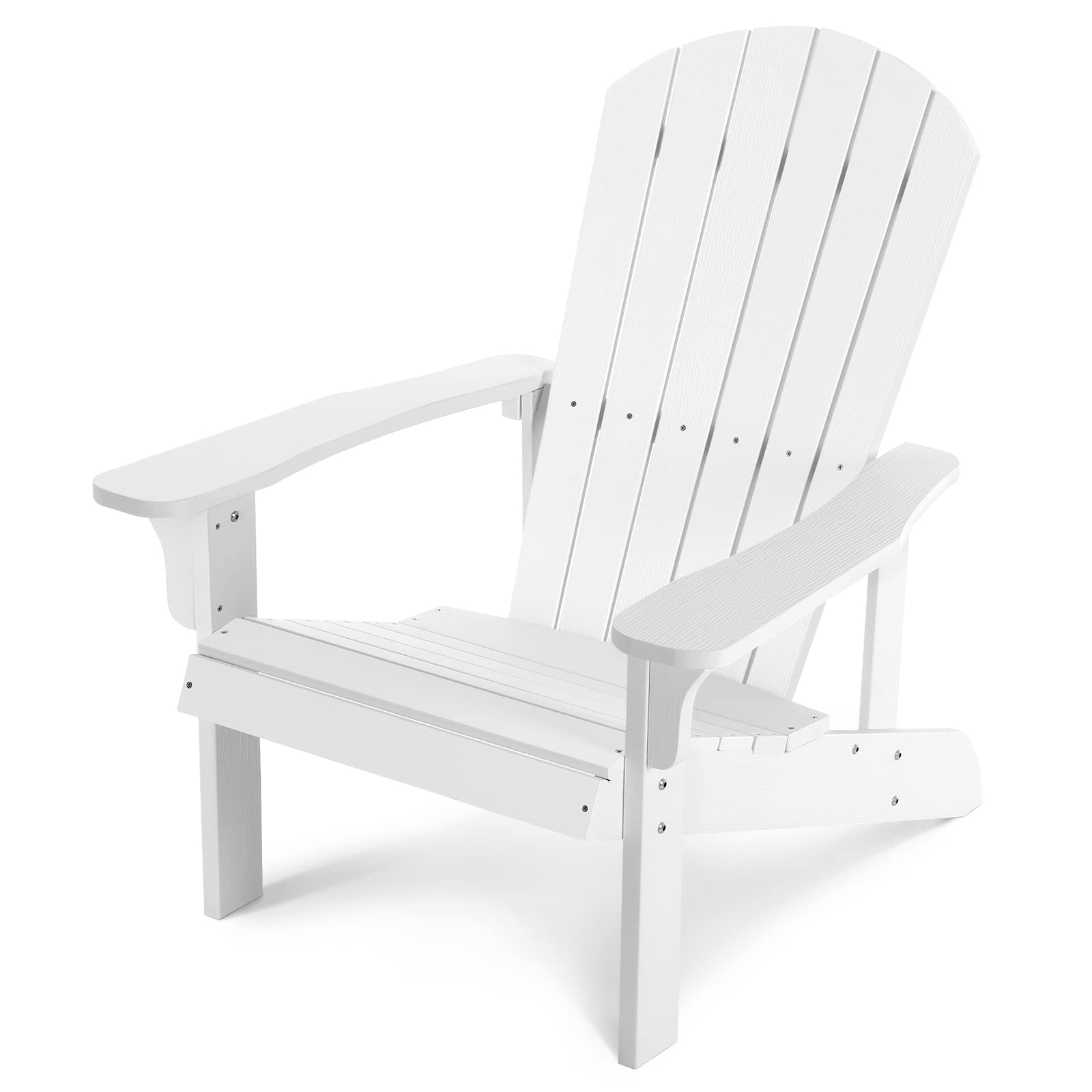 STOOG Outdoor Weather Resistant Adirondack Chairs (White)